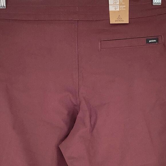 prAna Size 28 Cacao 9” Riveter Boardshort Swimming Trunks Drawstring N11-12 - Picture 7 of 10